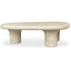 Warby 55 X 42 inch Beige Outdoor Coffee Table